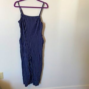 Old Navy striped romper size L